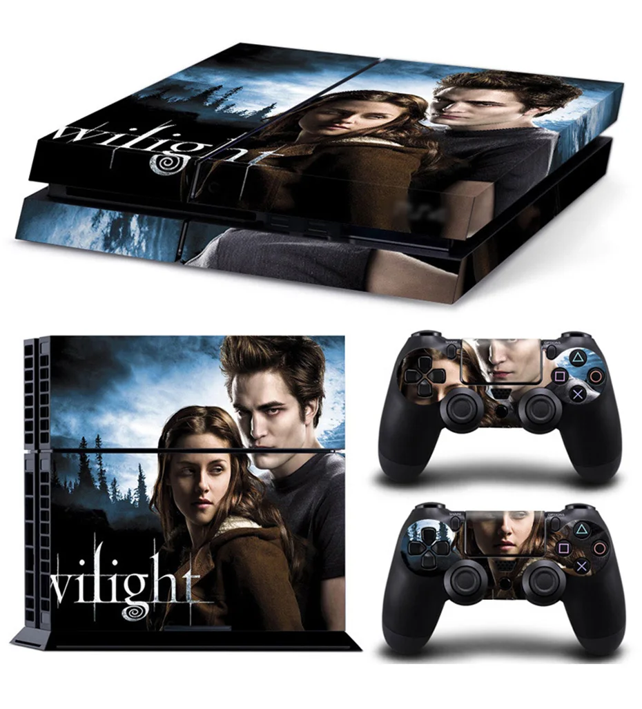 Защитный чехол для PS4 виниловые наклейки на кожу чехол для PS4 Playstation 4 консоль+ 2 Джойстик/панель управления игровыми аксессуарами