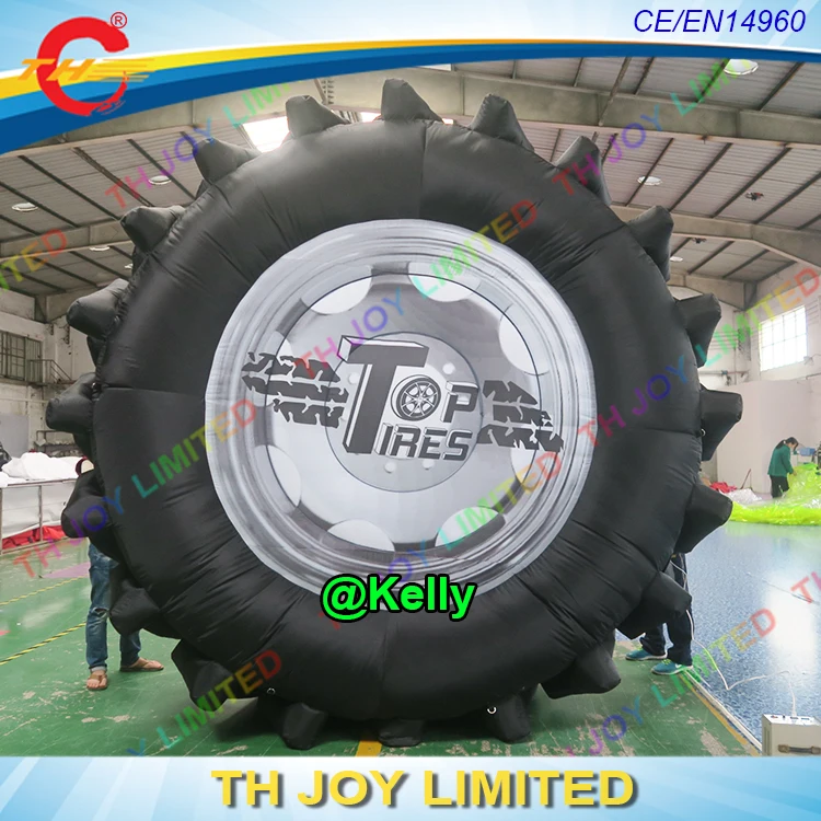 Free door shipping Inflatable advertising tire tyre balloon for sale outdoor giant inflatable | Игрушки и хобби