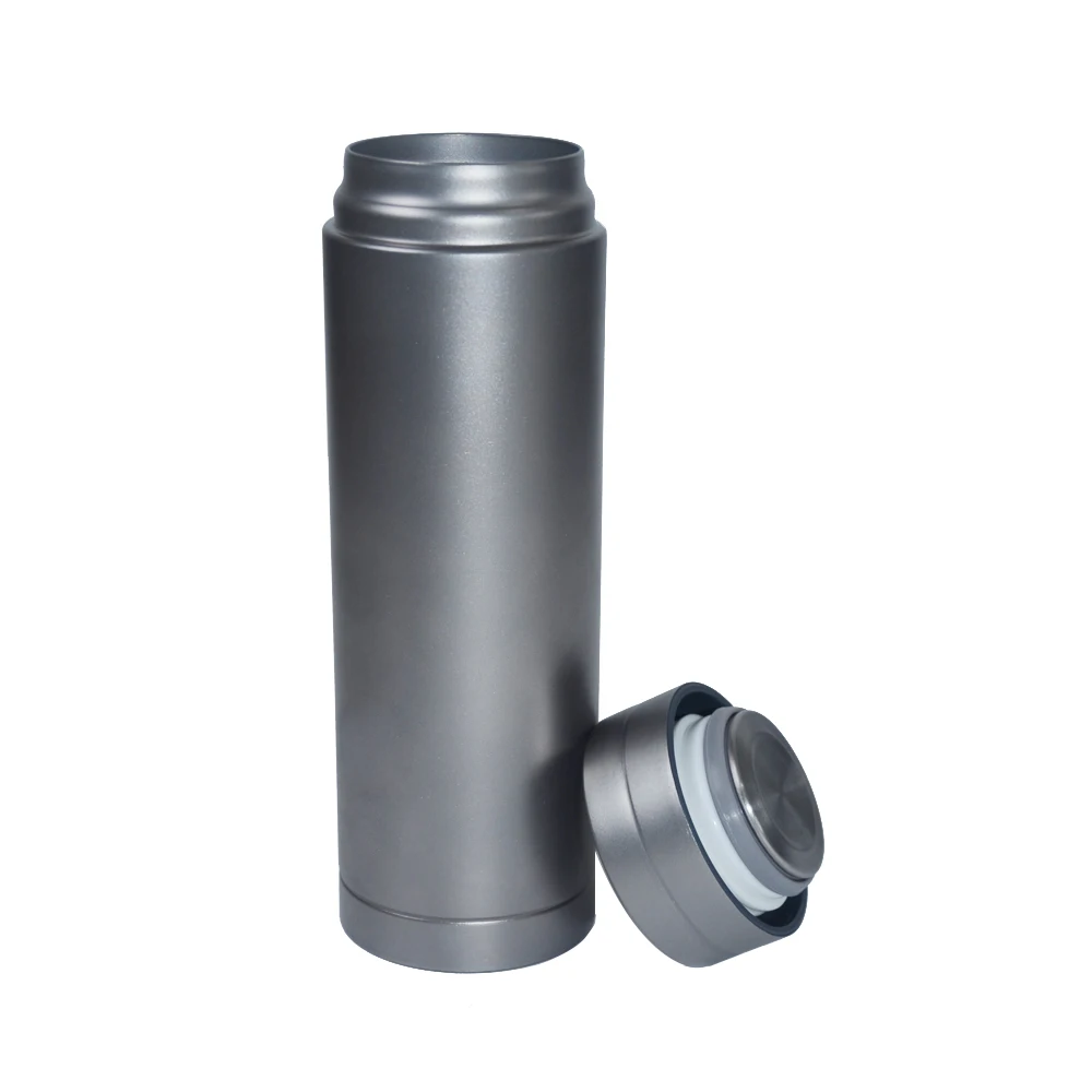 Дорожные Кружки из чистого титана 2018 вакуумная фляжка бутылка для воды чашка
