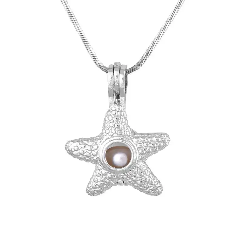 Новый дизайн Love Wish Pearl Angel of Mercy клетка кулон жемчуг жемчужная бусина медальон