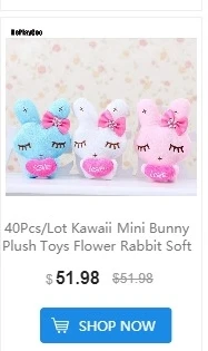 2 шт./лот Kawaii Bunny 11 см мягкие плюшевые коричневые кролики детские игрушки Маленькая подвеска подарки на день рождения свадебные декорации вечеринок J00701