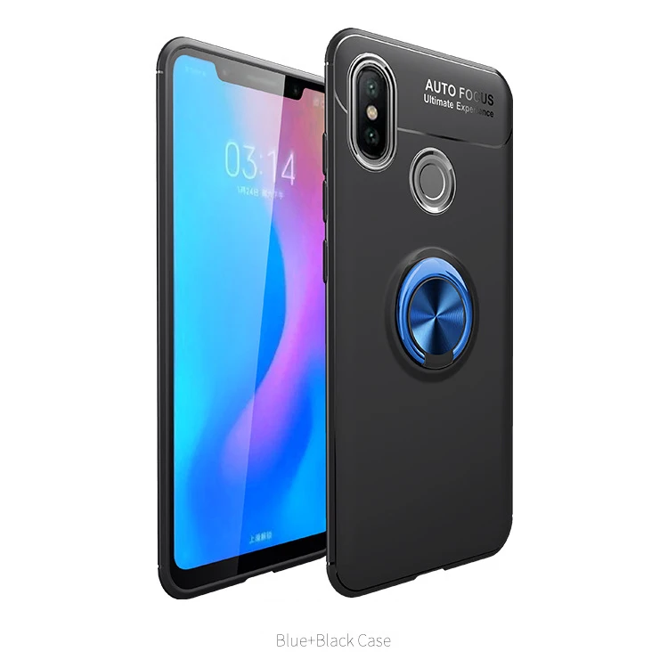 Note 6 Pro Magnetic Bracket Holder Cases for Xiaomi Redmi 5 Case Finger Ring Matte Cover Note6 Note5 Fundas |