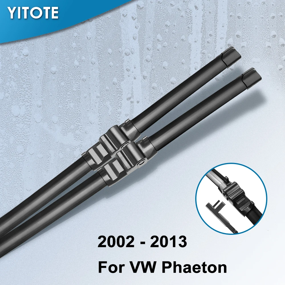 

Щетки стеклоочистителя YITOTE для Volkswagen VW Phaeton, боковые штифты 2002, 2003, 2004, 2005, 2006, 2007, 2008, 2009, 2010, 2011