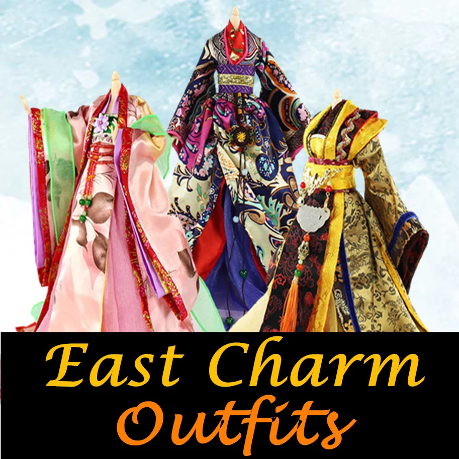 Fortune days for East Charm doll наряд в китайском стиле Великолепное платье только одежда для