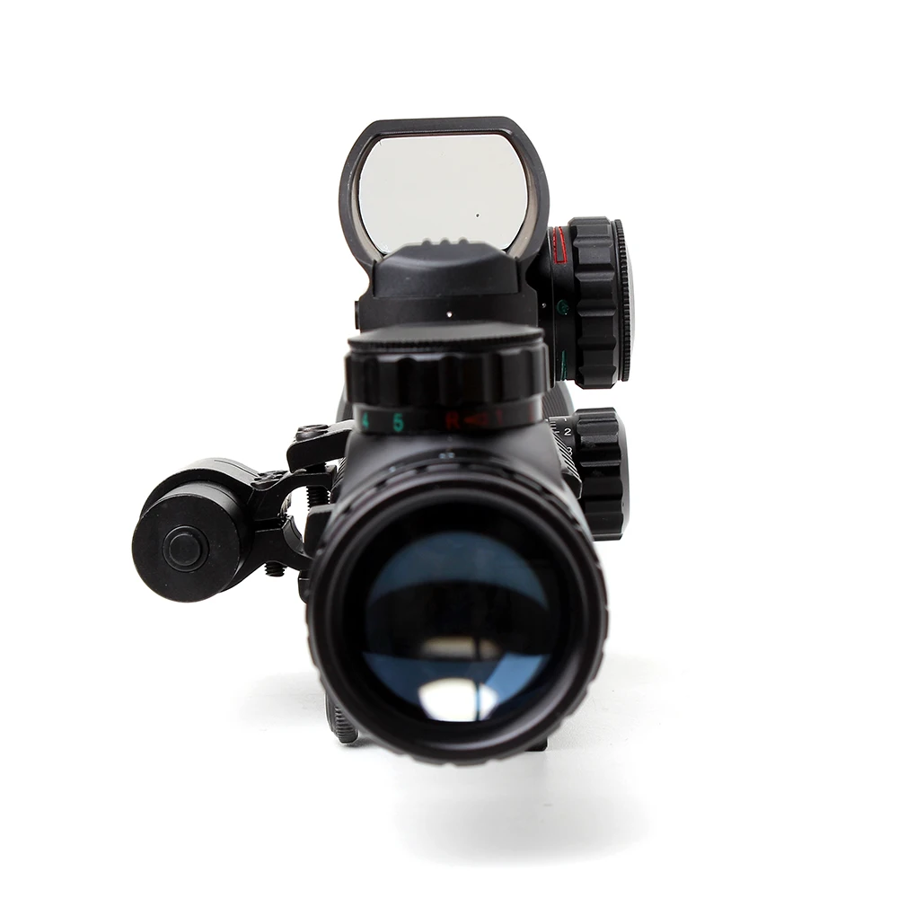 Тактический дальномер Ohhunt 4-12X50 с подсветкой голографическая сетка 4 прицела