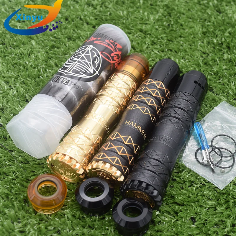 HAMMERHAND mod QP KALI RDA Fatality kit 18650 батарея 25 мм латунный механический испаритель Tower Mech Mod