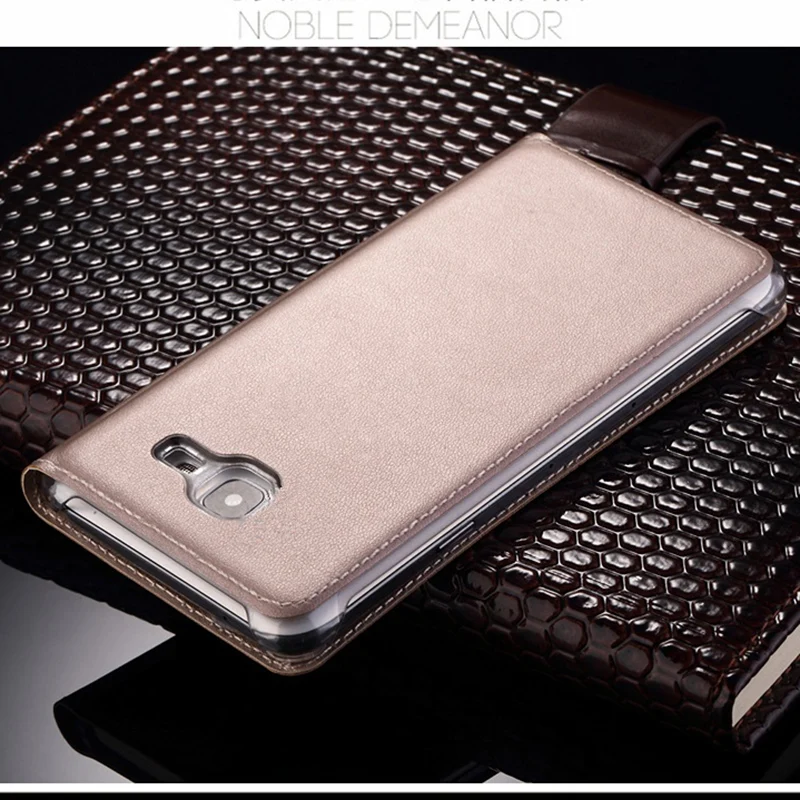 Для Samsung Galaxy A5 A3 A7 роскошный чехол с окошком для экрана кожаный флип-чехол для Galaxy A3 A5 A7 чехол Coque