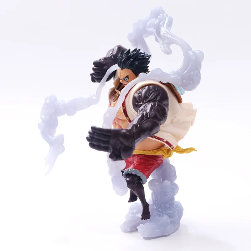 Luffy Gear 4 белое пламя стильные ПВХ экшн фигурки Zoro коллекционные модели игрушки 20
