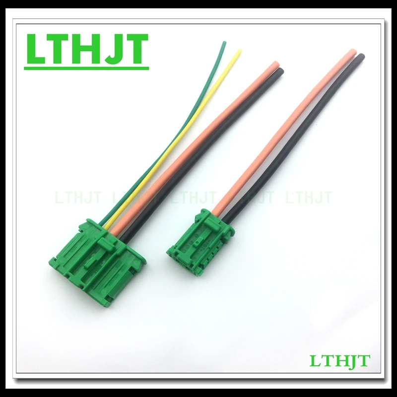 Резистор нагревателя + Соединитель/провод 6441.L2 7701207718 7701048390 для Renault Citroen C2 C3 C5 Peugeot