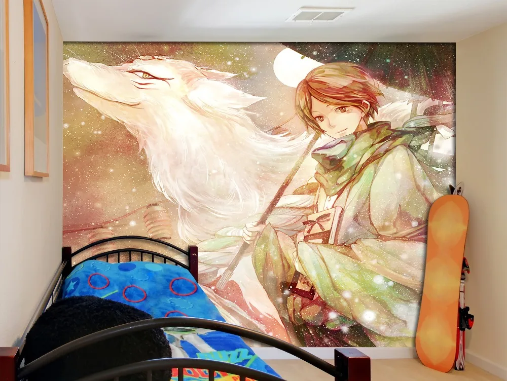 

[Self-Adhesive] 3D Natsume's Book Of Friends 111 Japan Anime Wall Paper mural Wall Print Decal Wall Murals