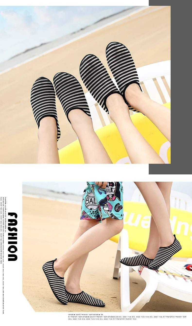 Kiss Shoe 2018 New Water Shoes Quick-Dry Beach Aqua Socks for Swim Pool Surf Yoga Couple 3 Colors |