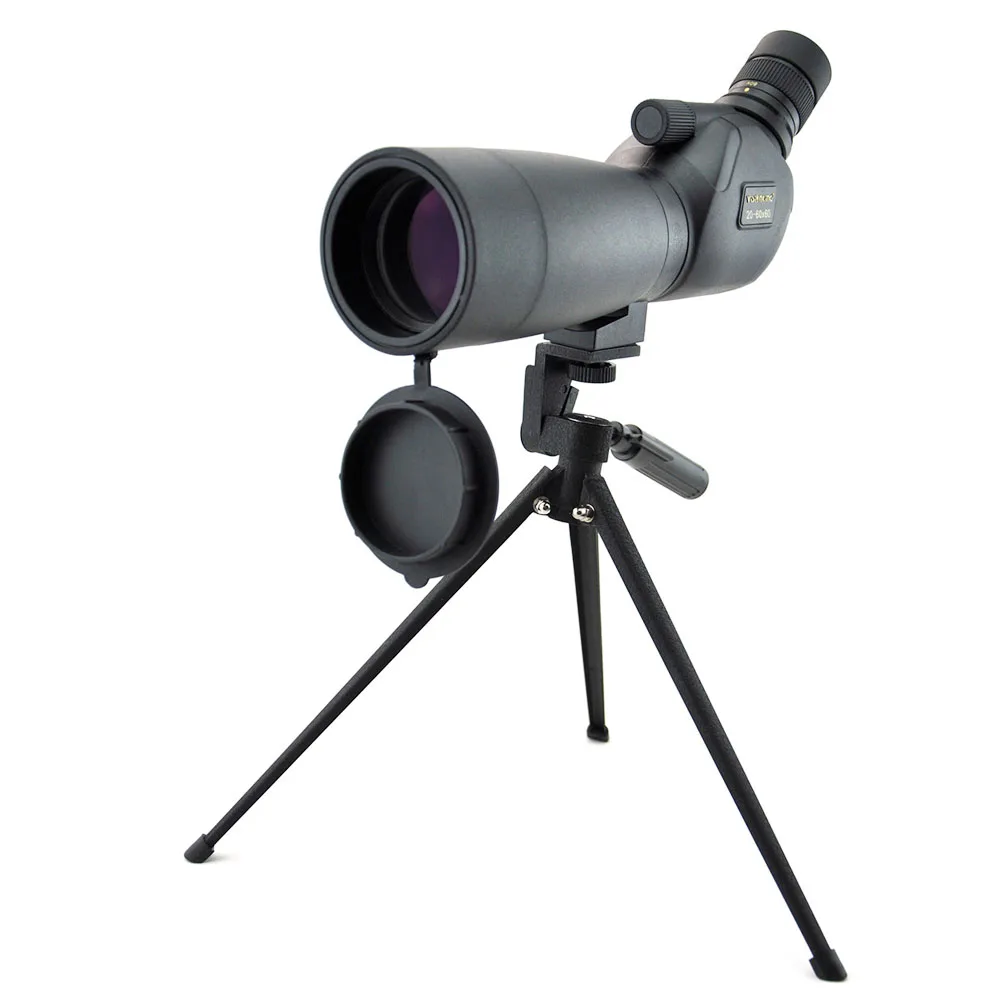 Visionking 20-60x80 водонепроницаемый Зрительная труба Bak4 Zoom Зрительная труба для наблюдения за птицами/обувания монокулярный телескоп со штативом