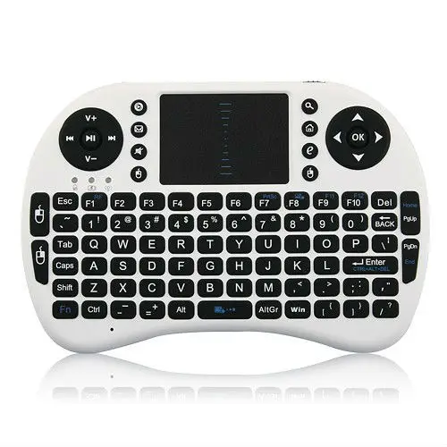 Горячая продажа! 2 4G Беспроводная Qwerty Wifi клавиатура с сенсорной панелью Air Flying