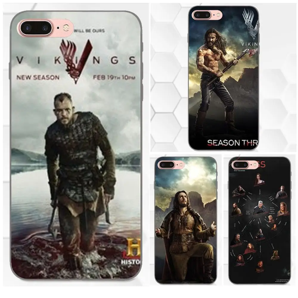 Чехол для телевизора Vikings Season 3 постер Galaxy C5 C7 J1 J2 J3 J330 J5 J6 J7 J730 2017 Ace Core Duo Max Mini Plus Prime