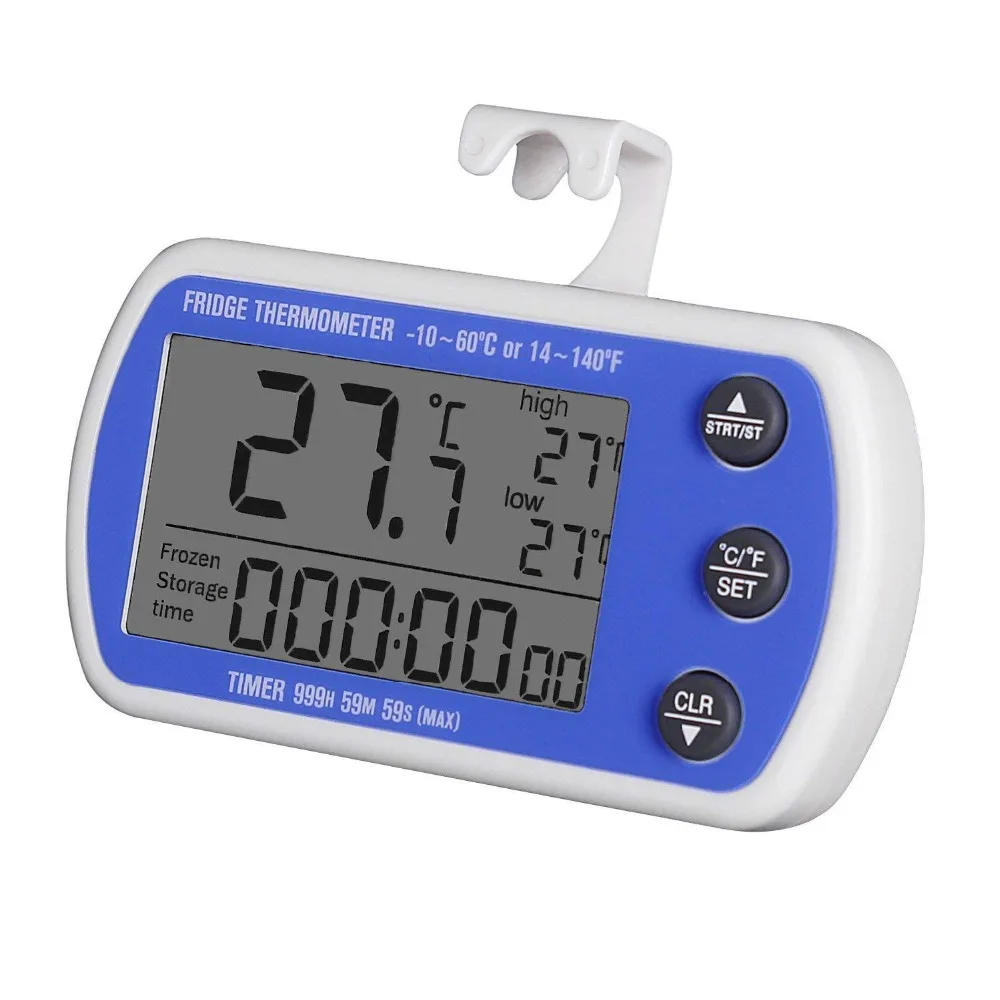 

Кухонный Термометр для автомобильного холодильника с цифровым дисплеем, электронный термометр для сохранения пищевых продуктов