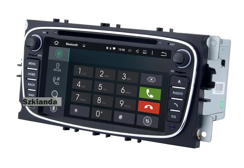В наличии 4G + 64G андроид 10 автомобильный DVD GPS Navi для FORD Focus C Max Mondeo с поддержкой Wi Fi