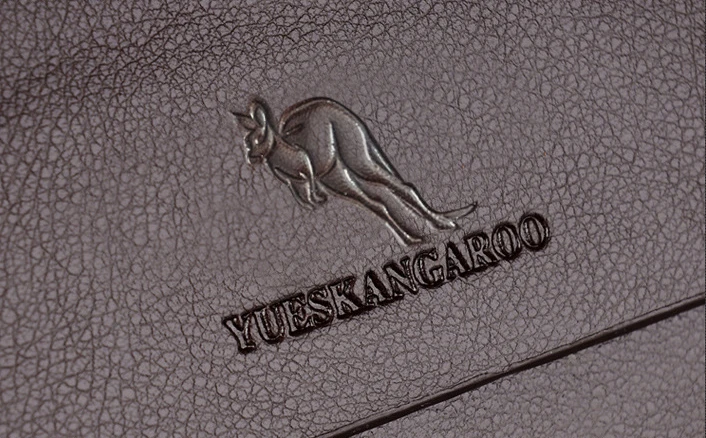 YUES KANGAROO брендовая высококачественная повседневная мужская сумка вертикальная деловая кожаная сумка на плечо модная мужская сумка через плечо