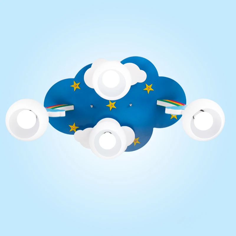 Детская Спальня Мультфильм поверхностное крепление потолочные светильники