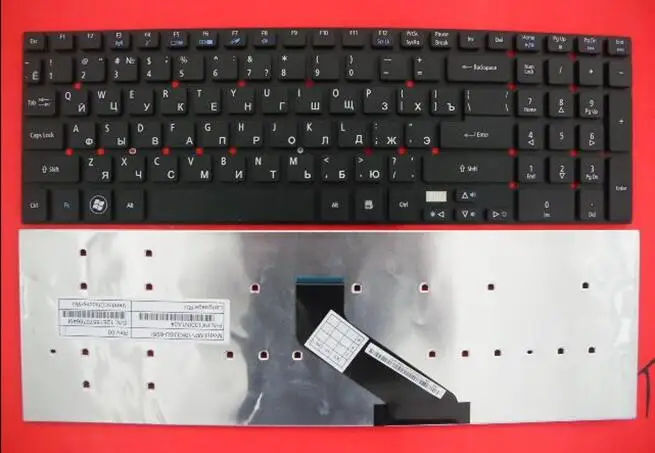 Клавиатура для Acer Aspire 5755 фотография телефон с диагональю 15 дюймов (фотография)