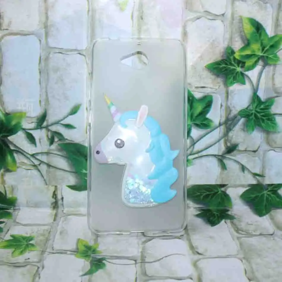 Для weimei weplus 2 5 inchSoft TPU задняя крышка Единорог зыбучий песок динамический Жидкий