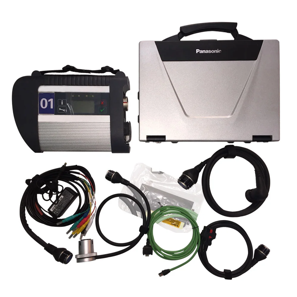 Лучший Mb SD подключения C4+ для ноутбука Panasonic CF52 CF-52,09 V программное обеспечение DTS Vediamo mb Star c4 диагностический инструмент для автомобиля/грузовика