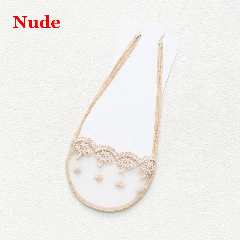 style1 nude Мягкие хлопковые женские носки-башмачки тонкие дышащие впитывающие пот носки-башмачки супер невидимые носки на высоком каблуке - Цвет: style1 nude