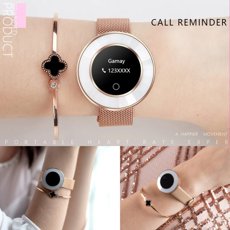 X6 модные часы Smart Watch Для женщин фитнес трекер Смарт Браслет сердечного ритма крови Давление IP68 Водонепроницаемый Смарт-часы