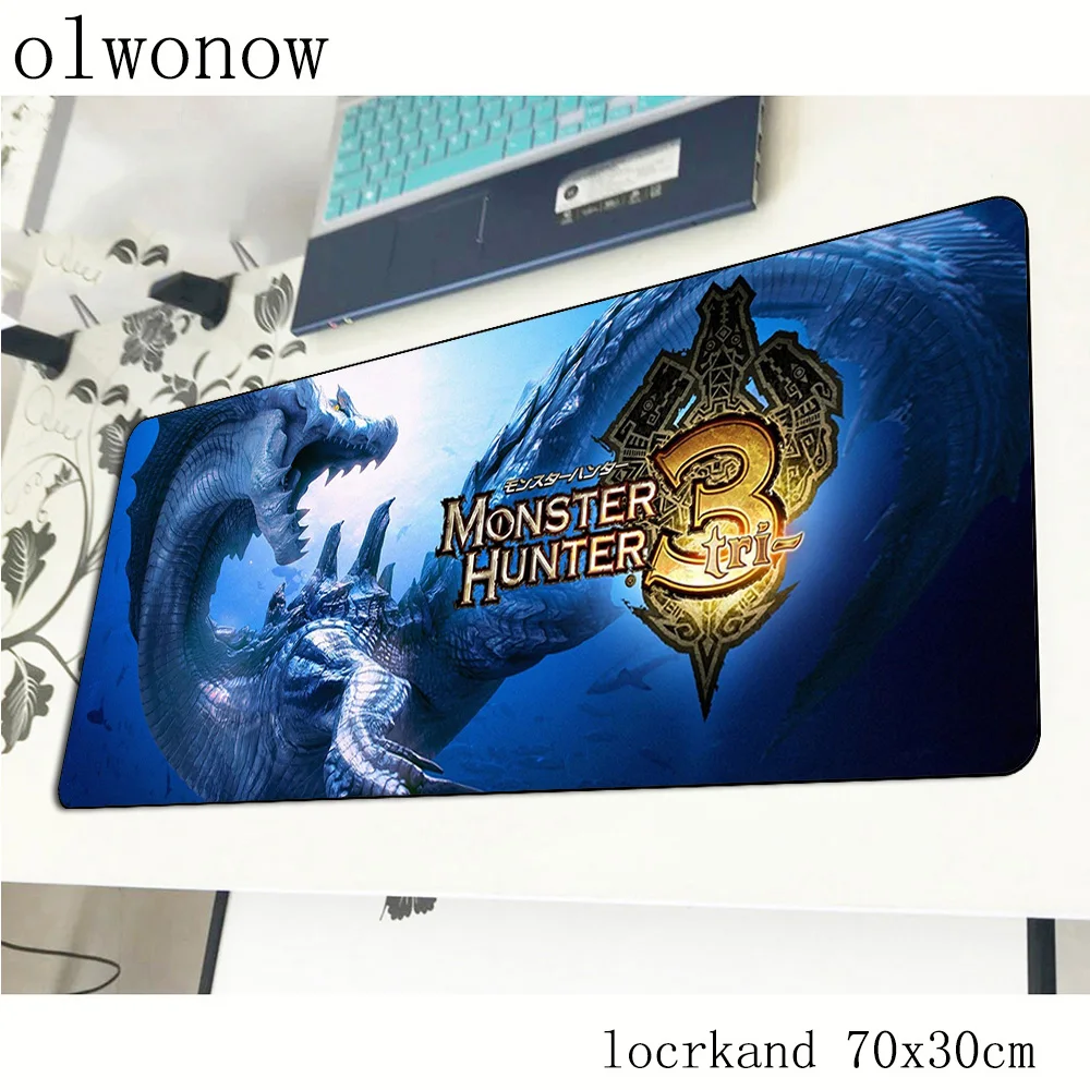 Игровой коврик для мыши Monster Hunter 700x300x2 мм ноутбука игровой большой в подарок на