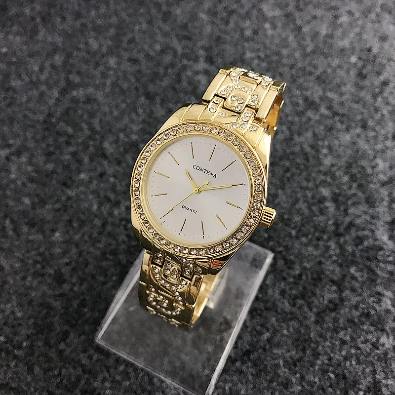 Новое поступление женские новые Женева Дамы Кварцевые Подарки для девушки