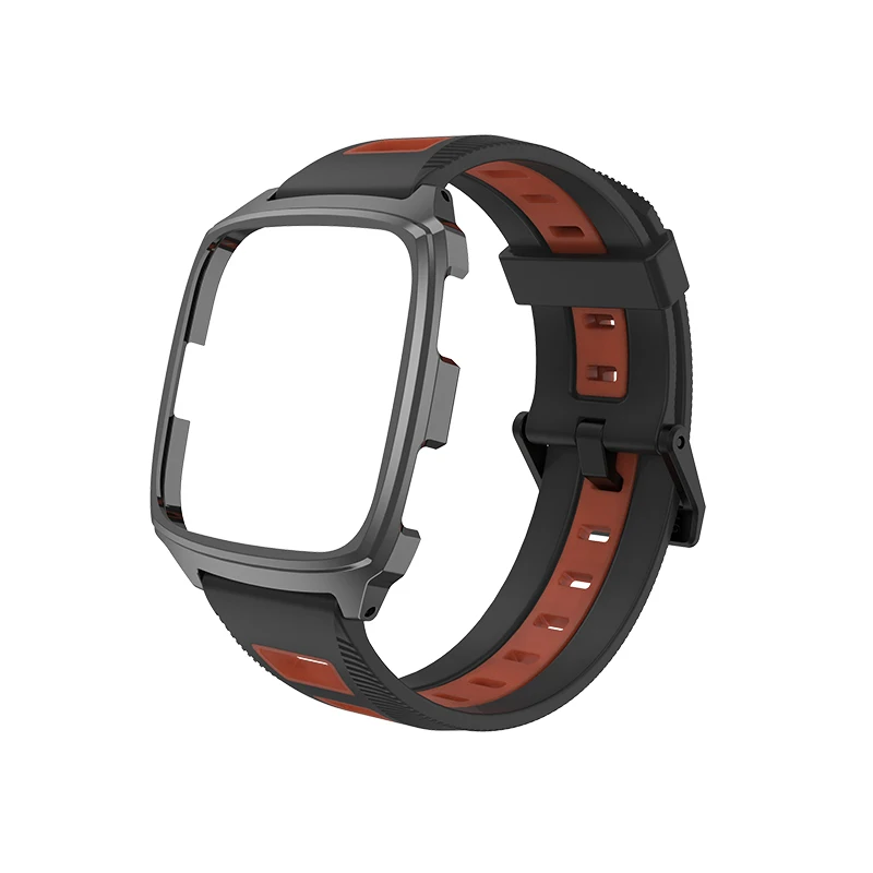Mijobs ремешок на запястье для Fitbit Versa Lite аксессуары Чехол протектор Браслет для Fitbit Versa ремешок Смарт часы крышка браслет