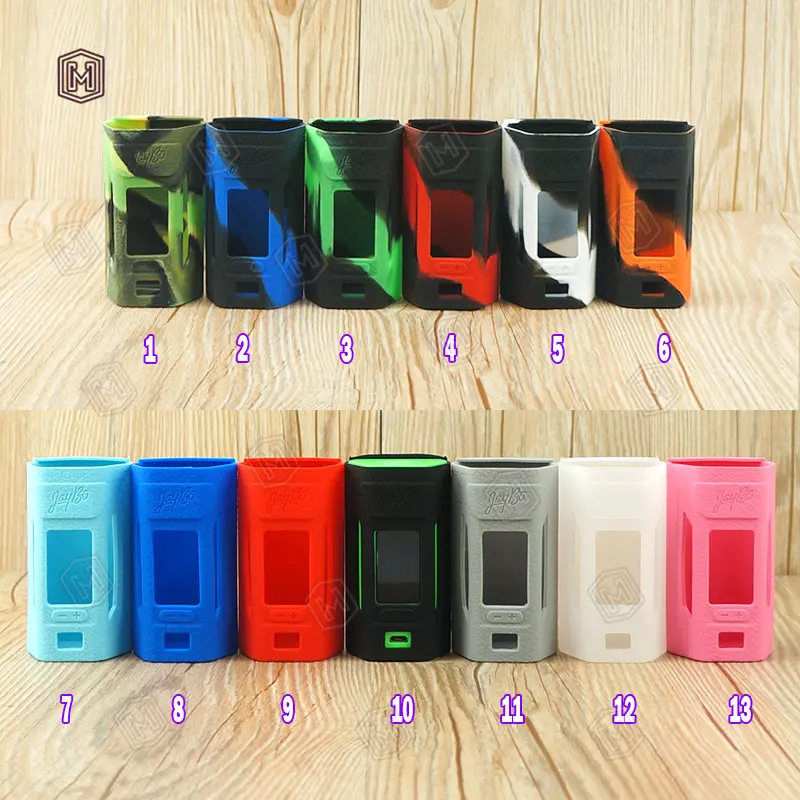 20 шт. силиконовый чехол для WISMEC Reuleaux 200 Вт RX2 20700 коробка Vape обертывание Чехол