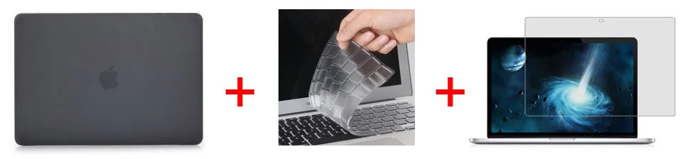 3в1 гибкий прозрачный чехол с кристаллами для Macbook Mac book 11 12 13 15 Air Pro retina Touch Bar 13,3 дюймов чехол для ноутбука s