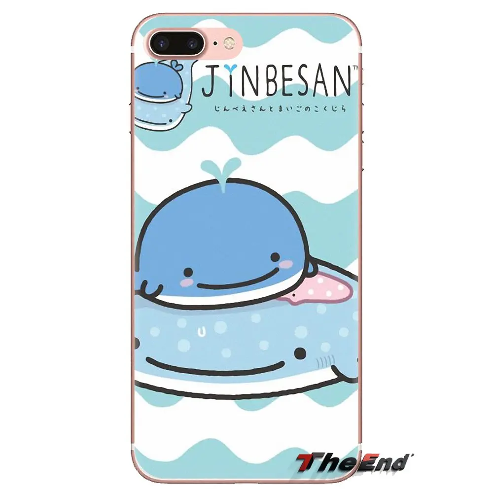 Японские kawaii Whale Shark прозрачные мягкие чехлы для iPod Touch Apple iPhone 4 4S 5 5S SE 5C 6 6S 7 8 X XR XS Plus