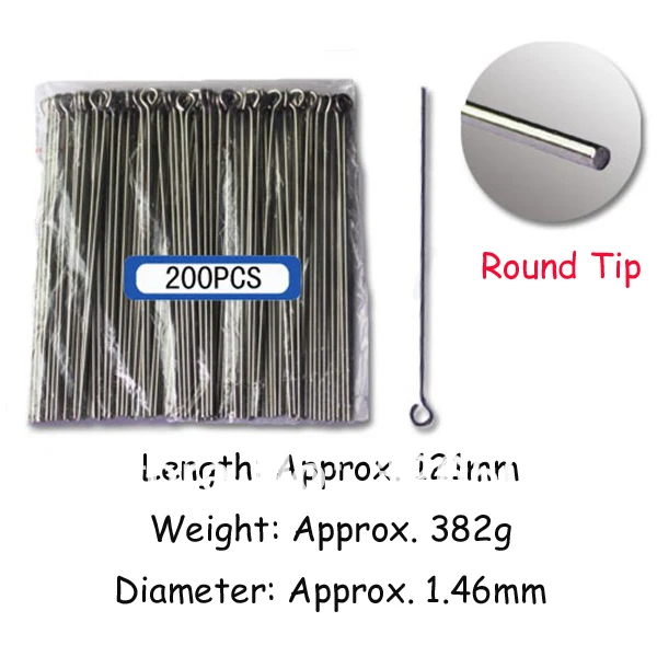 Партия 200 шт. лампочек с круглым наконечником|lot of|lot lottattoo supplies |