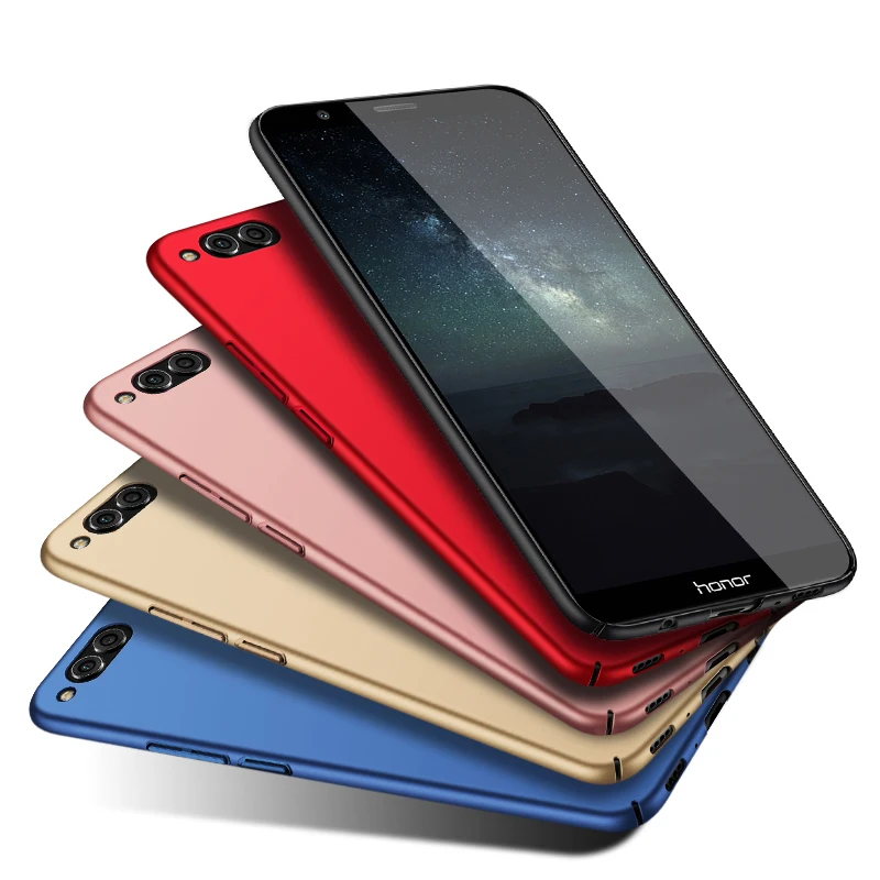 Роскошные Матовые чехлы для Huawei Honor 7x Чехол 7 X жесткий защитный чехол из
