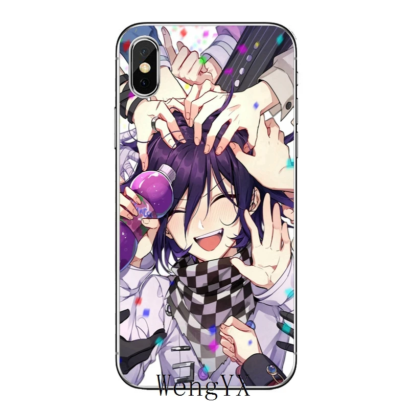 Ouma-Girl-A-11 Тонкий, из ТПУ, мягкий чехол для телефона Apple iPhone X XR XS Max 8 7 6s 6 plus SE 5S 5c 5 4S 4 Kokichi Ouma Girl Аниме - Цвет: Ouma-Girl-A-11
