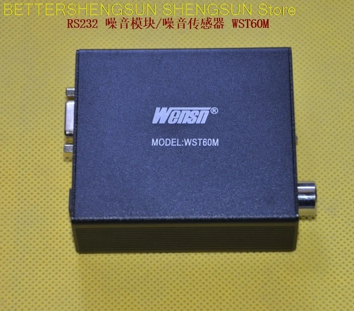 

Модуль шумомера, связь RS232, проводной интерфейсный децибел-метр, измеритель уровня звука, инженерный шумомер, WST60M