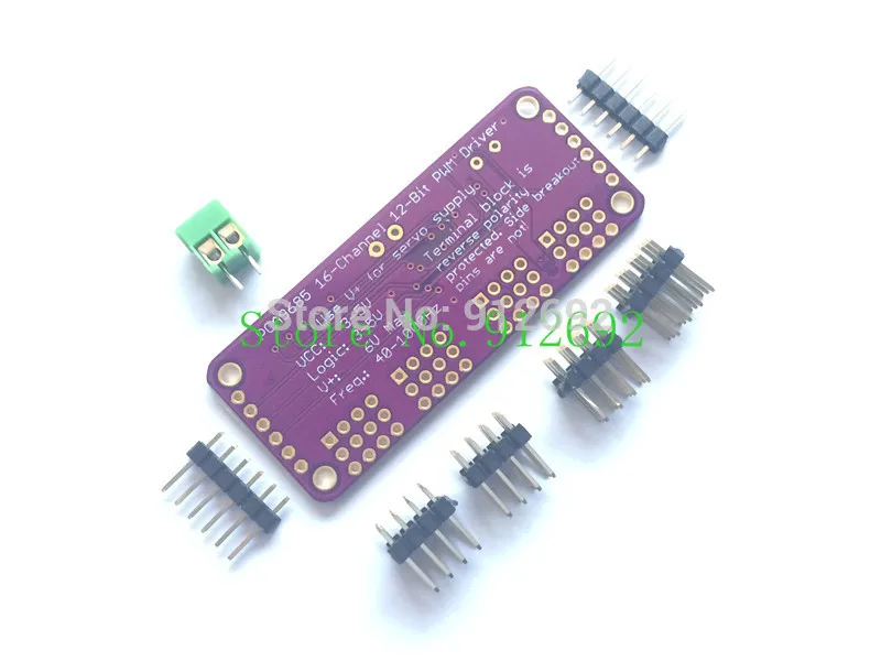 DIY KIT 16-канальный 12-битный PWM/Servo Driver-I2C интерфейс PCA9685 для arduino или Raspberry pi Щит Модуль