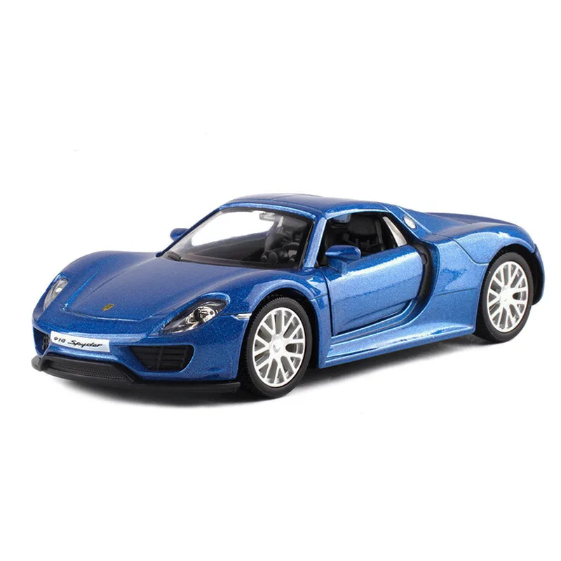 1:32 Porschee 918 машина Diecasts игрушечный транспорт горячая модель колеса автомобиля с