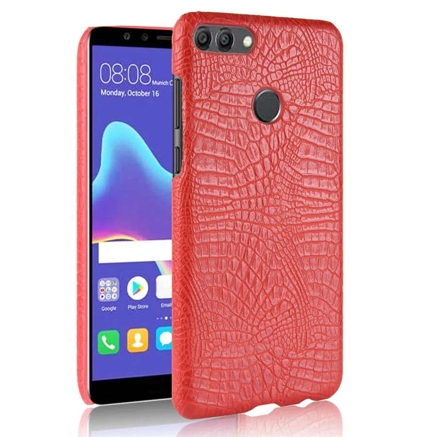Чехол для Huawei Y9 2018 модный рельефный чехол с неровной текстурой телефона enjoy 8 plus