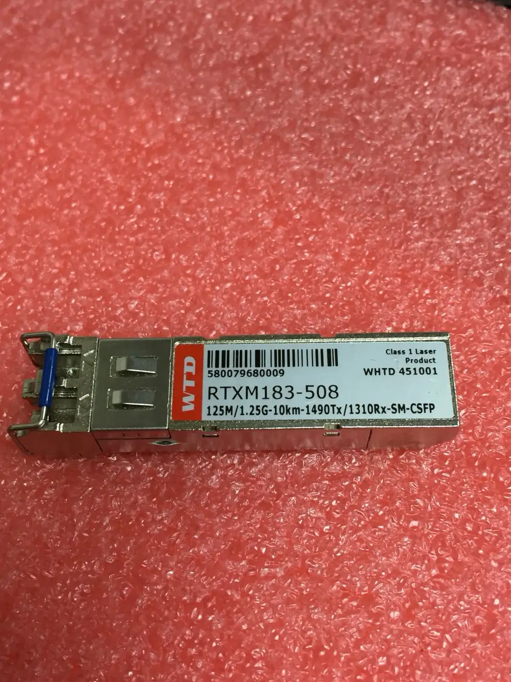 

WTD RTXM183-508 125M/1,25G-10 км-1490Tx/1310Rx-SM-CSFP