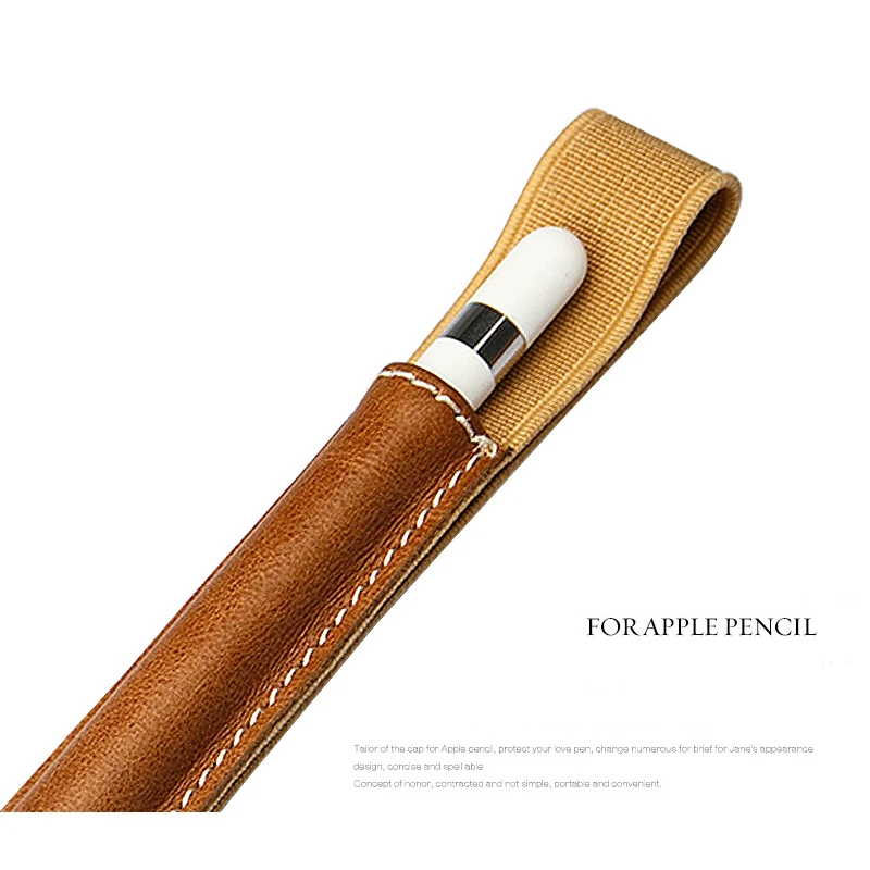 Кожаный чехол для карандашей Apple держатель ручек iPad 2018 Pro 11 10 5 9 7 12 сенсорного