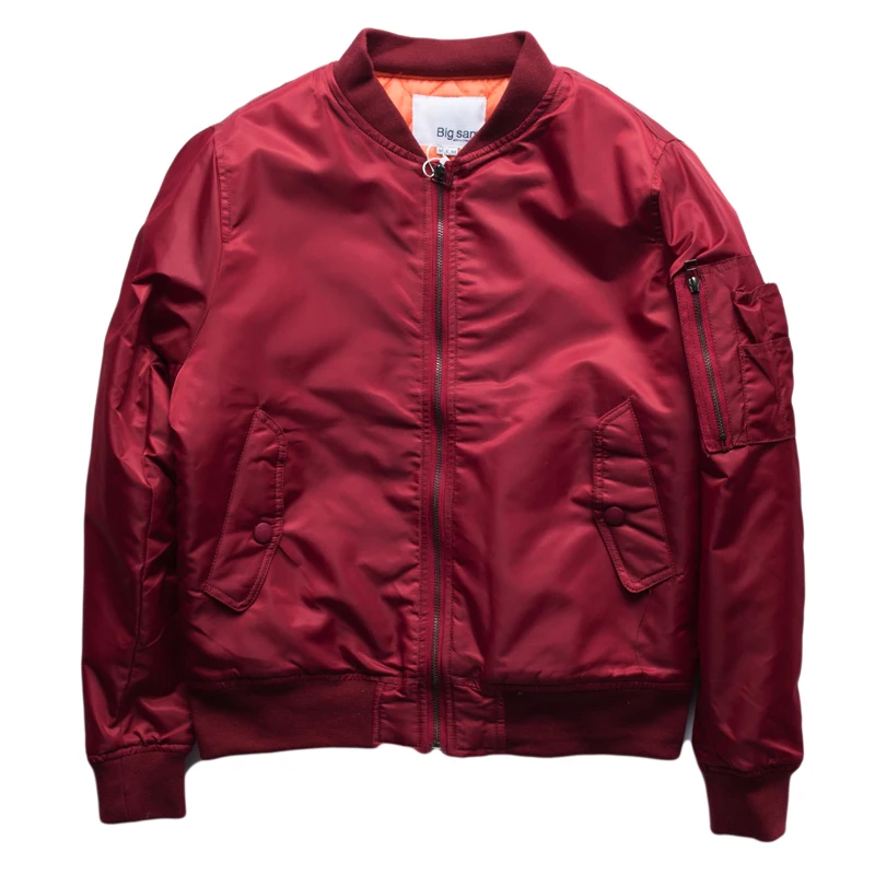 Куртка-бомбер мужская приталенная брендовая уличная одежда в стиле хип-хоп