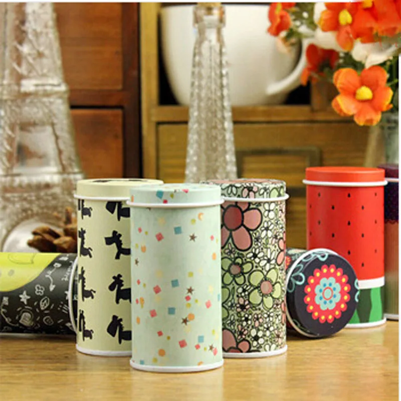 Портативные мини банки для хранения чая 1 шт.|tea caddy|caddy teatin tea caddy |