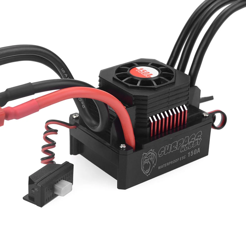SURPASS HOBBY 150A бесщеточный ESC водонепроницаемый электрический регулятор скорости