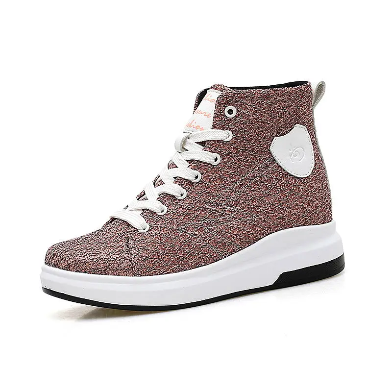 

MIUBU Tenis Feminino Casual Women Shoes Black Platform Sneakers Women 2020 Heighten Ladies Shoes Woman Chaussures Basket Femme