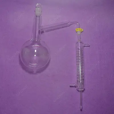 1000ML Distillation Apparatus Lab Glassware Kit Brand New | Flask