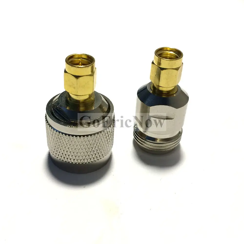 1 пара RF коаксиальный кабель 50ohm N женский + SMA/RP SMA мужской/женский прямой разъем
