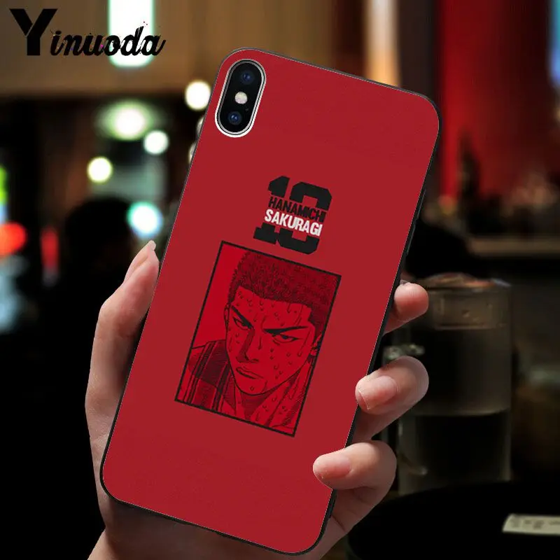 Yinuoda slam dunk Топ детальный популярный Чехол для мобильного телефона Apple iPhone 8 7 6 6S Plus X