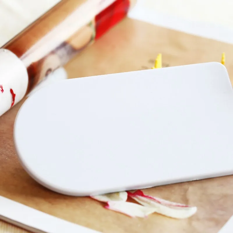 1 шт. пластиковые инструменты для полировки торта украшения гладкие помадные